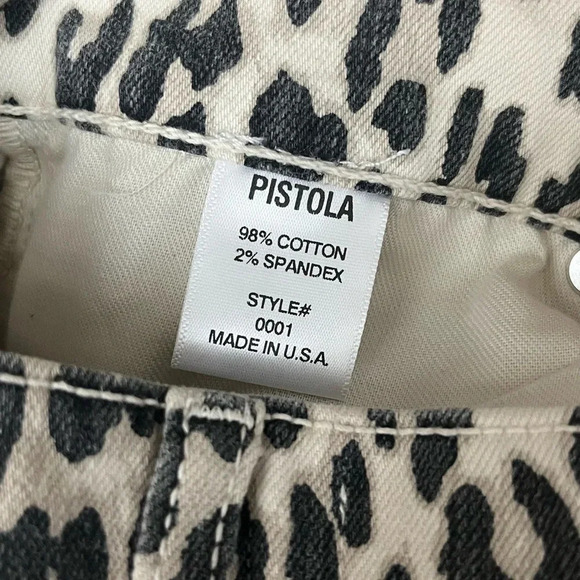 Pistola Aline High Rise Skinny Leopard Print 26 Women’s Jeans Outdoor Festival - Picture 5 of 9